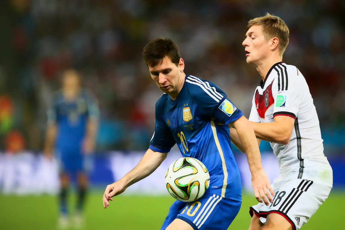 Lionel Messi und Toni Kroos